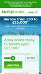 Mobile Screenshot of luckyloans.co.uk